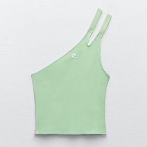 ZARA VEST TOP WITH LOTTO STRAPS